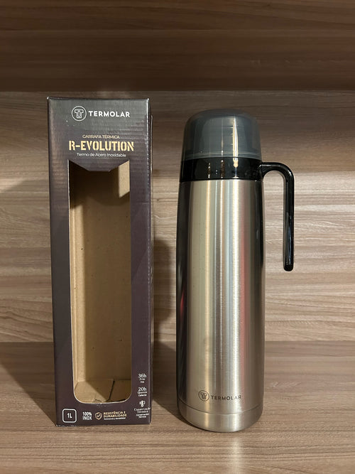 Termo Termolar R-Evolution Plateado 1L