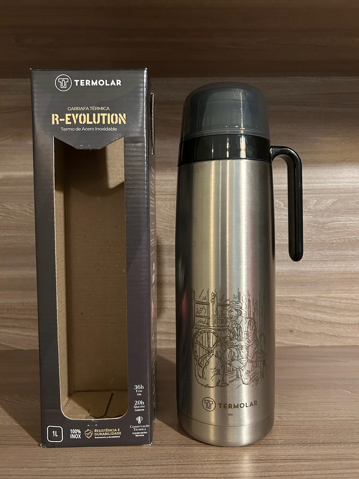 Mate Termolar Tupi Inox 250ml